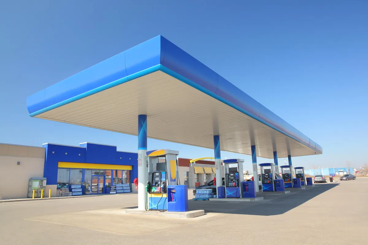 Retail fueling facility of the kind Zambrano Enterprises designs and permits