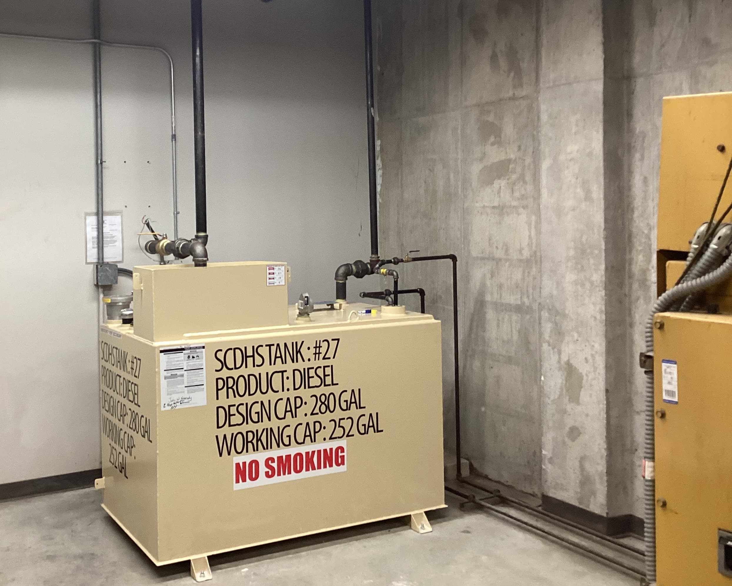 Aboveground storage tank installation on Long Island